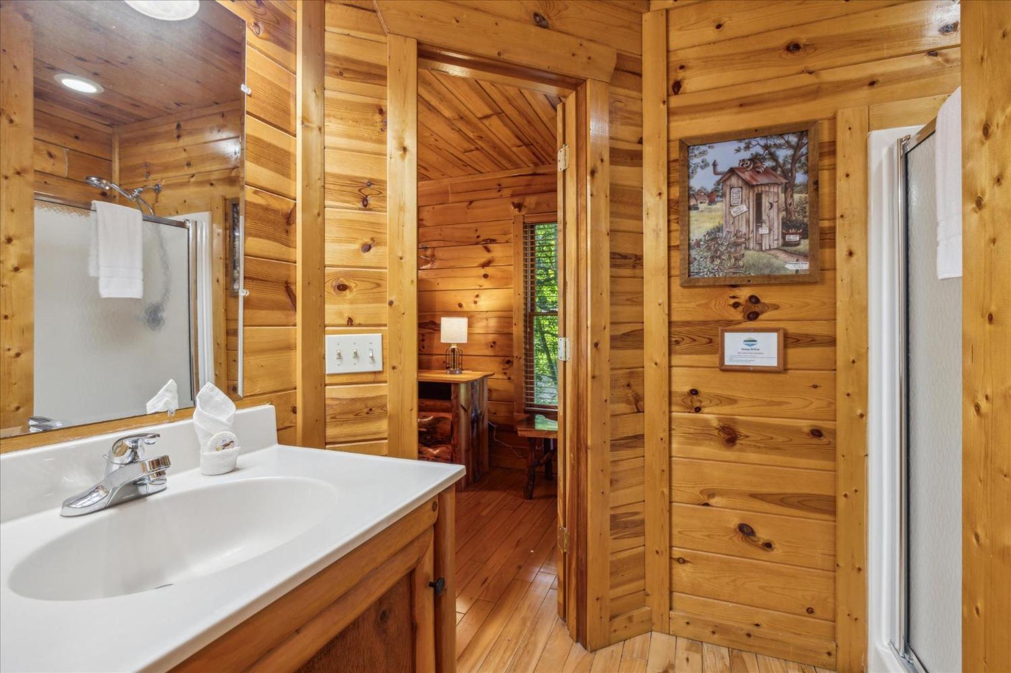 Sleepy Willow Cabin Sevierville Buitenkant foto
